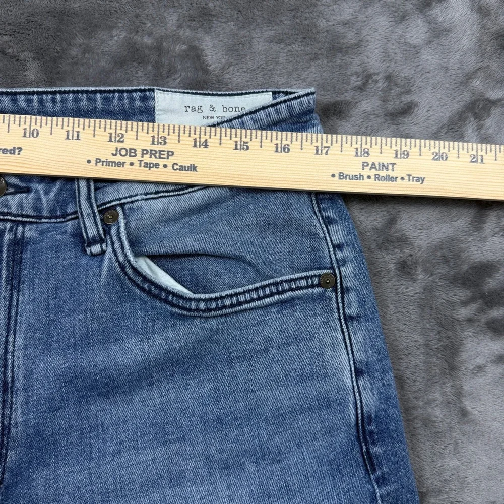 Rag & Bone Jeans Mens 34 Blue Fit 4 Straight Damian MED24H1247RGDM